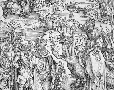 The Revelation of St. John the Divine or The Apocalypse (detail) by Albrecht Dürer